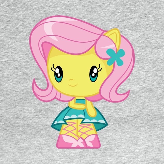 Equestria Girls Fluttershy by CloudyGlow